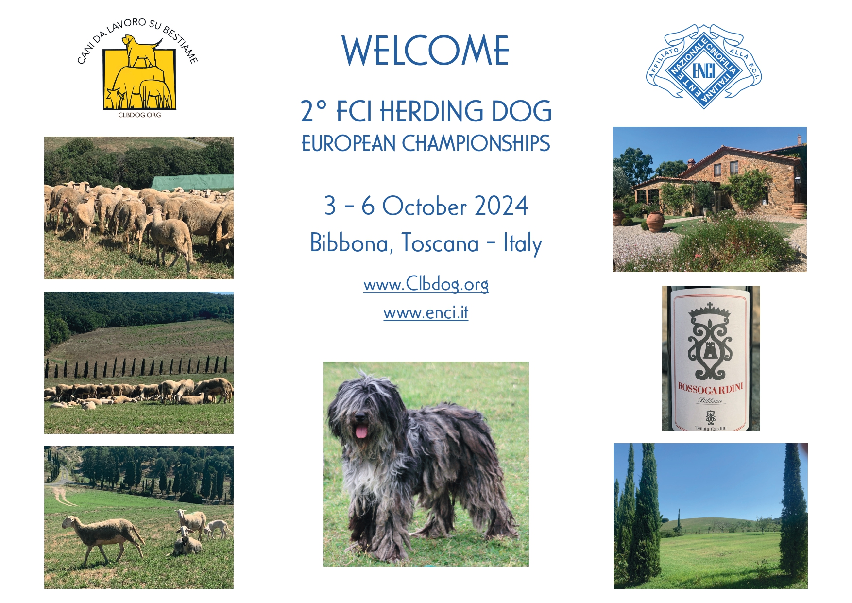 2° FCI HERDING DOG – EUROPEAN CHAMPIONSHIPS 2024